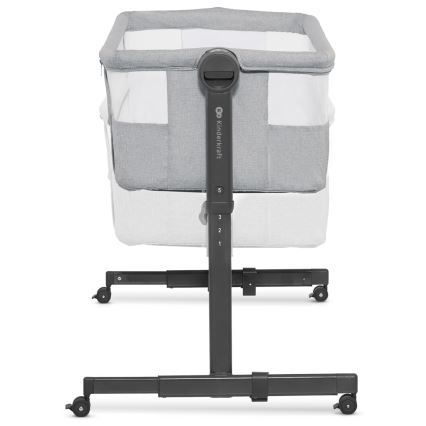 KINDERKRAFT - Culla per bambini NESTE UP 2 grigio chiaro