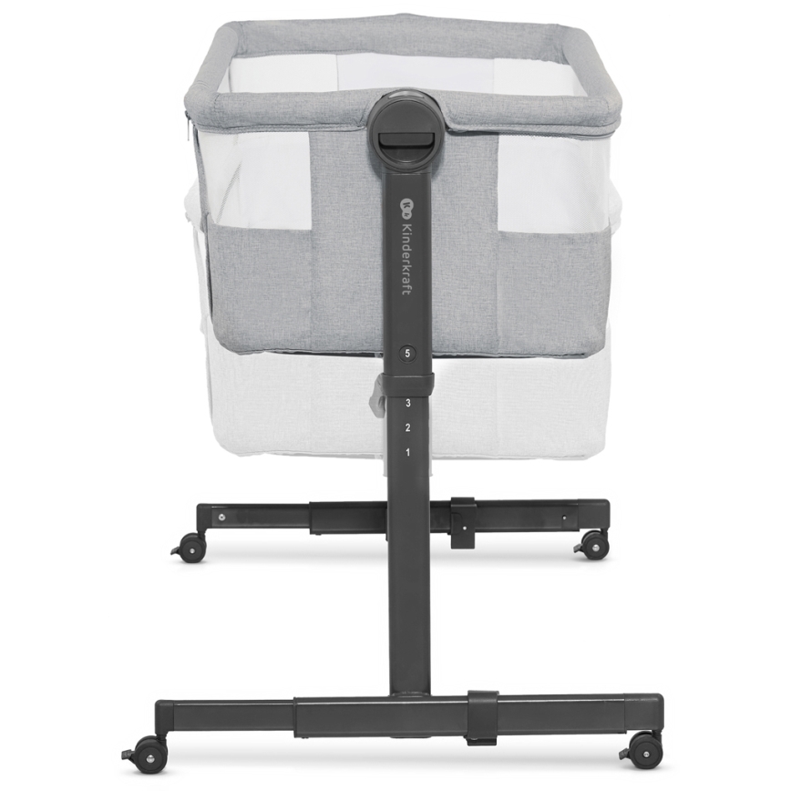 KINDERKRAFT - Culla per bambini NESTE UP 2 grigio chiaro