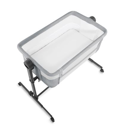 KINDERKRAFT - Culla per bambini NESTE UP 2 grigio chiaro