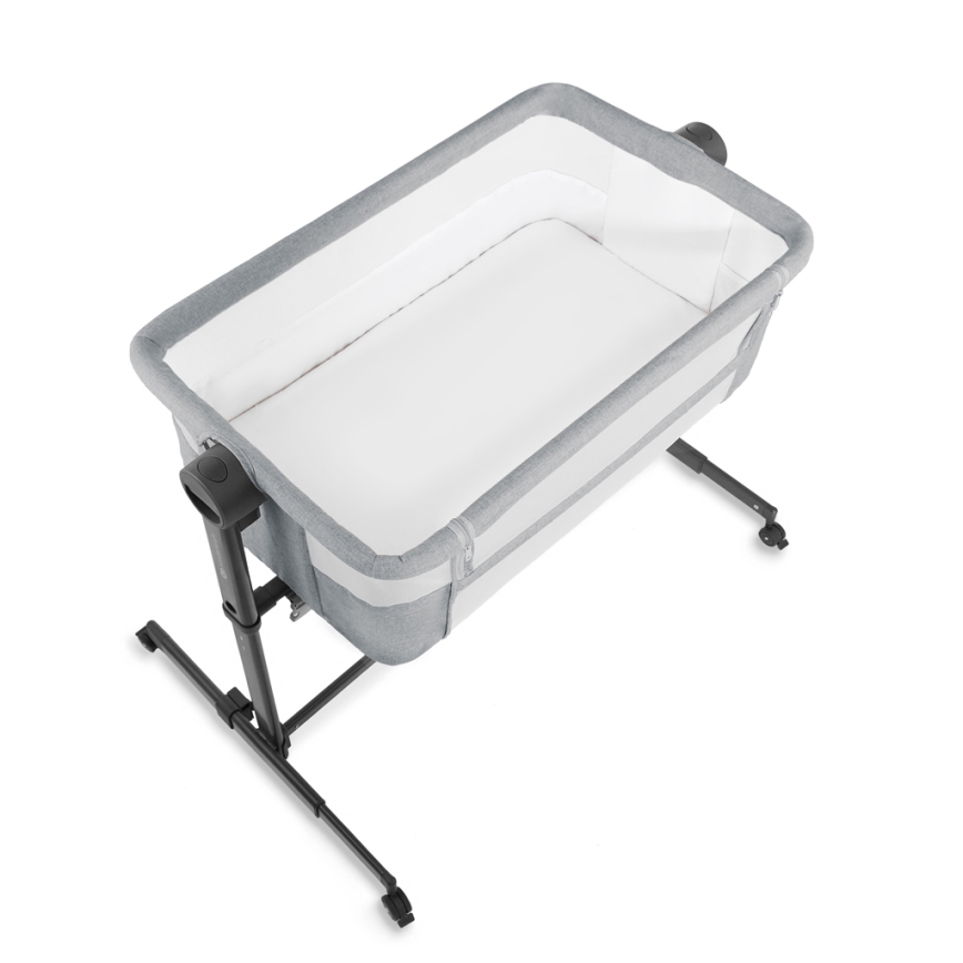 KINDERKRAFT - Culla per bambini NESTE UP 2 grigio chiaro