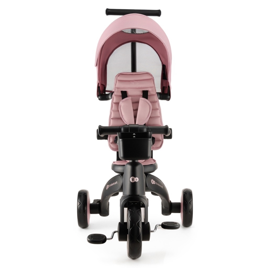 KINDERKRAFT - JAZZ 2 Triciclo per bambini, rosa