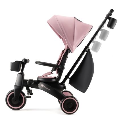 KINDERKRAFT - JAZZ 2 Triciclo per bambini, rosa