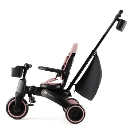 KINDERKRAFT - JAZZ 2 Triciclo per bambini, rosa