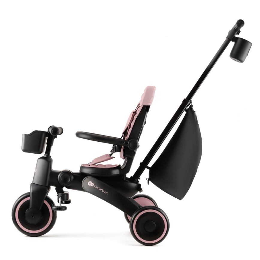 KINDERKRAFT - JAZZ 2 Triciclo per bambini, rosa