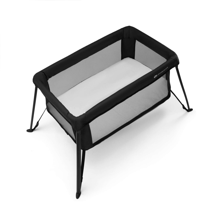 KINDERKRAFT - Lettino da viaggio 3 in 1 CAMI nero
