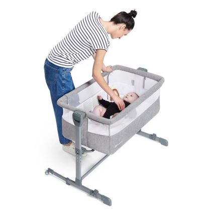 KINDERKRAFT - Lettino NESTE grigio chiaro