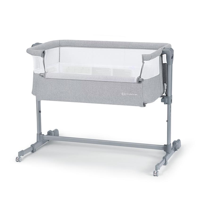 KINDERKRAFT - Lettino NESTE grigio chiaro