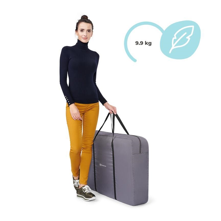 KINDERKRAFT - Lettino NESTE grigio chiaro