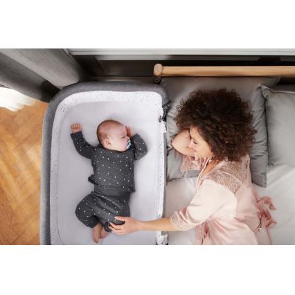 KINDERKRAFT - Lettino UNO UP grigio scuro