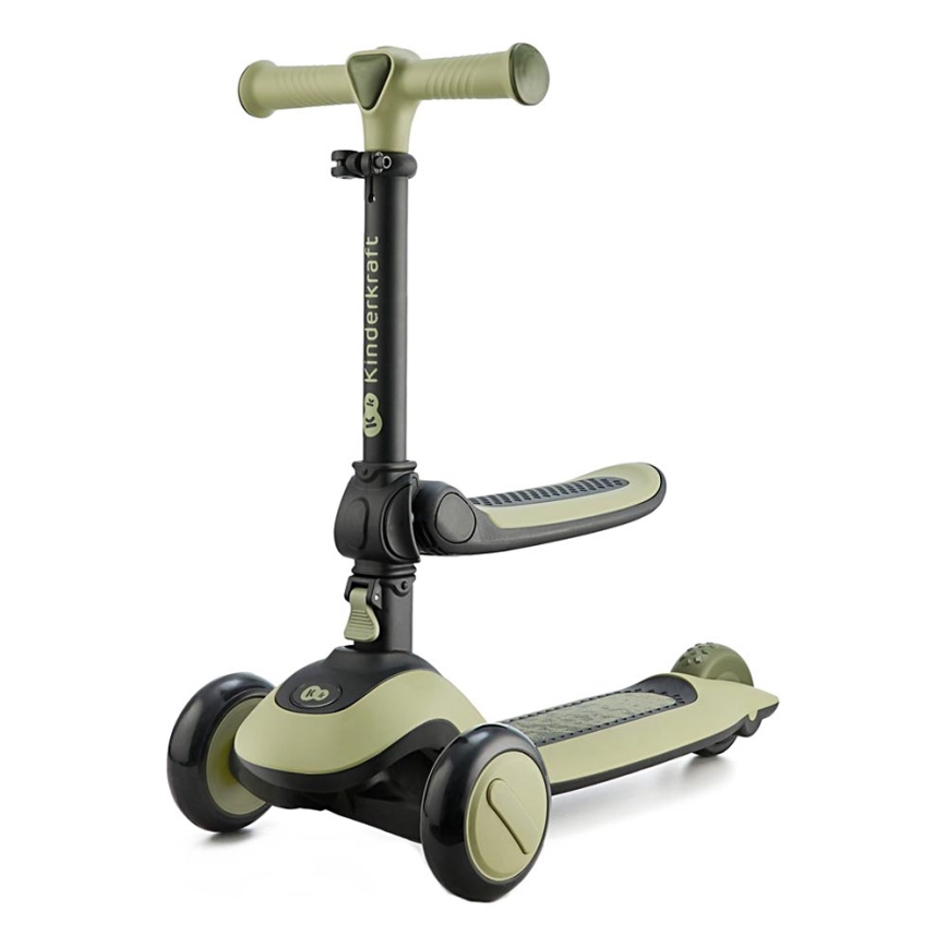 KINDERKRAFT - Monopattino per bambini 2in1 HALLEY Grassland