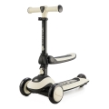 KINDERKRAFT - Monopattino per bambini 2in1 HALLEY Stone bianco