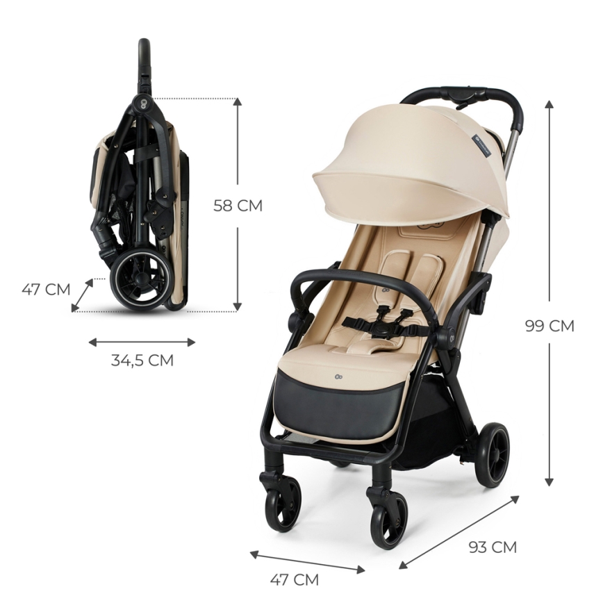 KINDERKRAFT - Passeggino APINO beige