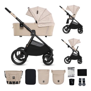 KINDERKRAFT - Passeggino combinato 2 in 1 NEA 2 Dune Whisper Bizuu