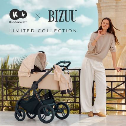 KINDERKRAFT - Passeggino combinato 2 in 1 NEA 2 Dune Whisper Bizuu