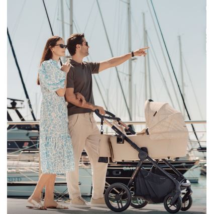KINDERKRAFT - Passeggino combinato 2 in 1 NEA 2 Dune Whisper Bizuu