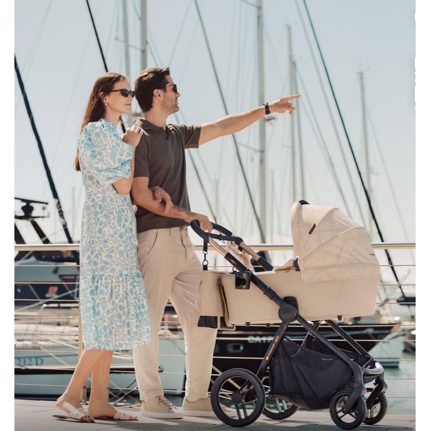 KINDERKRAFT - Passeggino combinato 2 in 1 NEA 2 Dune Whisper Bizuu