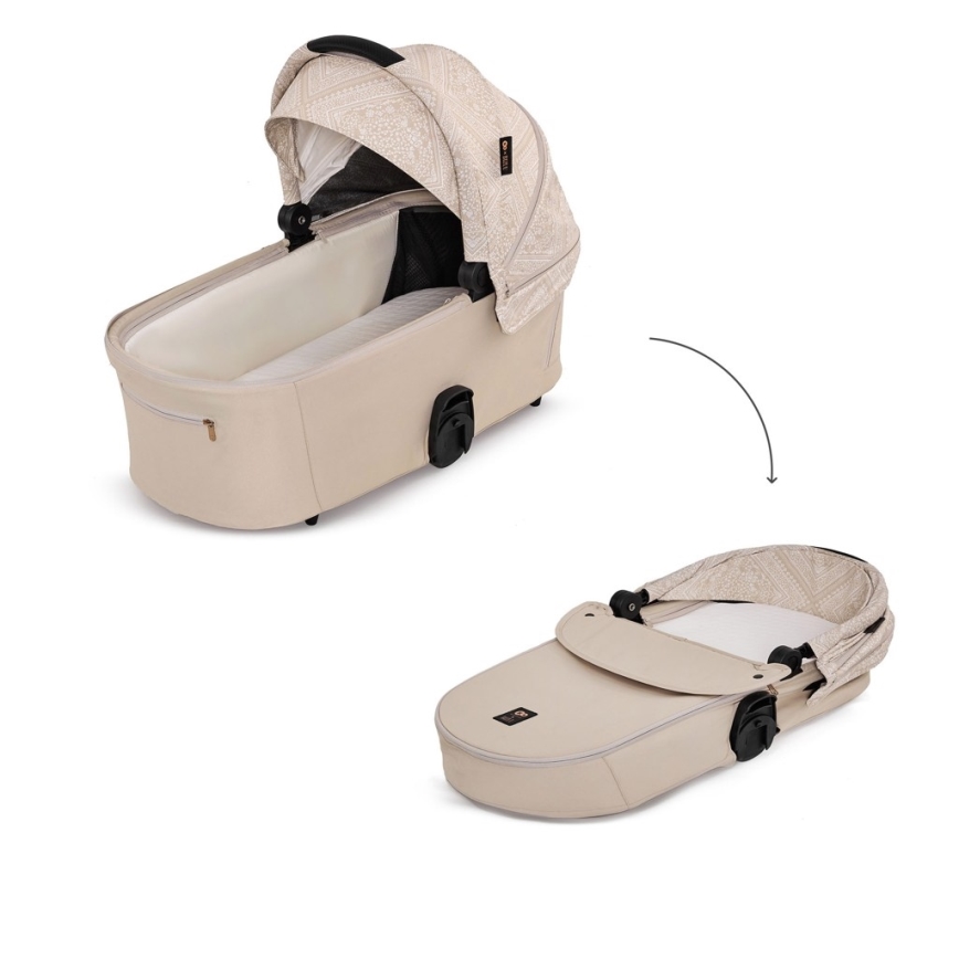 KINDERKRAFT - Passeggino combinato 2 in 1 NEA 2 Dune Whisper Bizuu