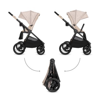 KINDERKRAFT - Passeggino combinato 2 in 1 NEA 2 Dune Whisper Bizuu