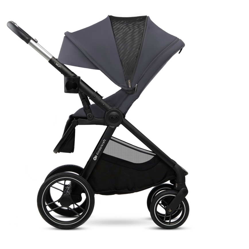 KINDERKRAFT - Passeggino combinato 2in1 NEA 2 grigio scuro