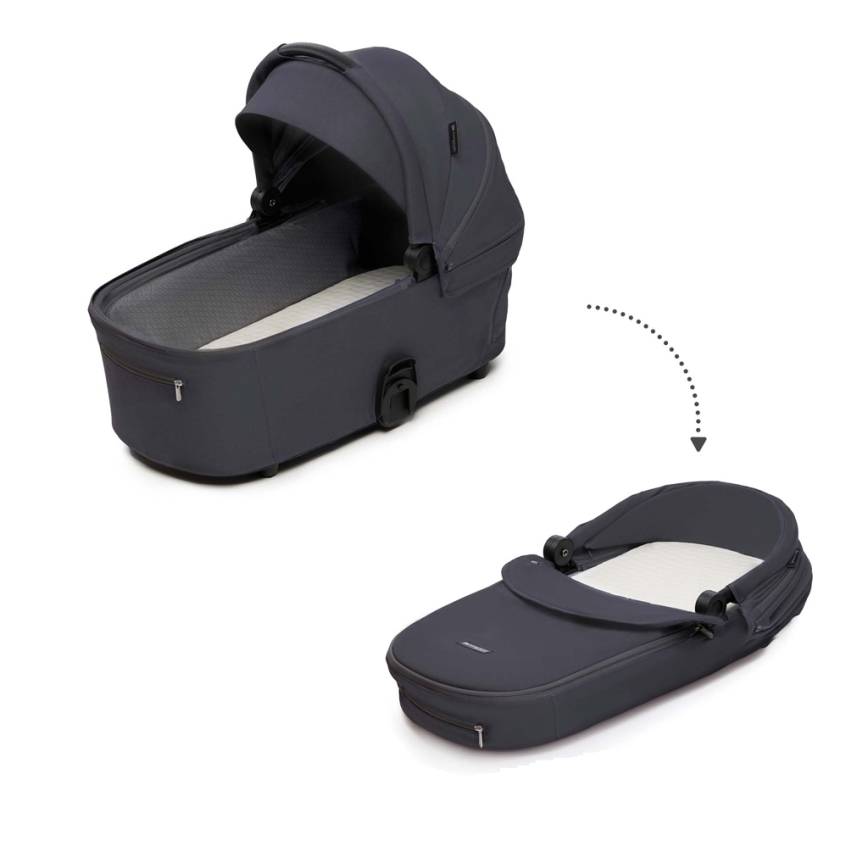 KINDERKRAFT - Passeggino combinato 2in1 NEA 2 grigio scuro