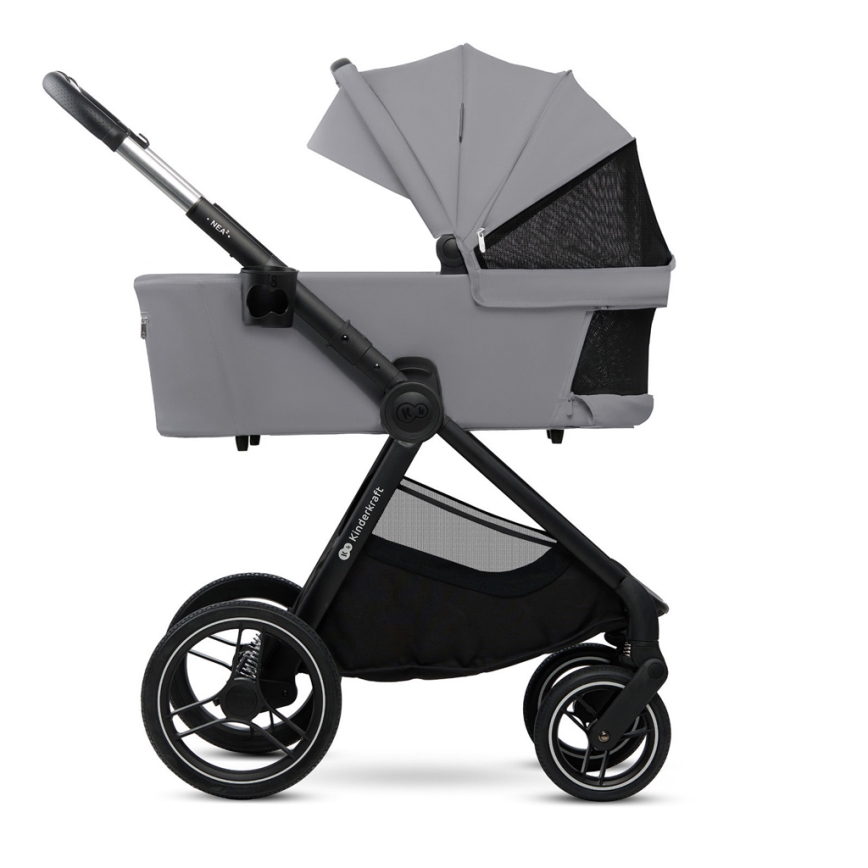 KINDERKRAFT - Passeggino combinato 2in1 NEA 2 Platinum grigio