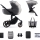 KINDERKRAFT - Passeggino combinato 2in1 PRIME 2 grigio