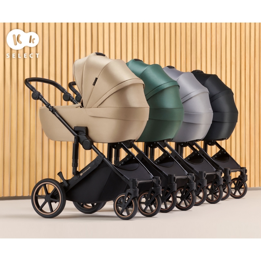 KINDERKRAFT - Passeggino combinato 2in1 PRIME 2 grigio