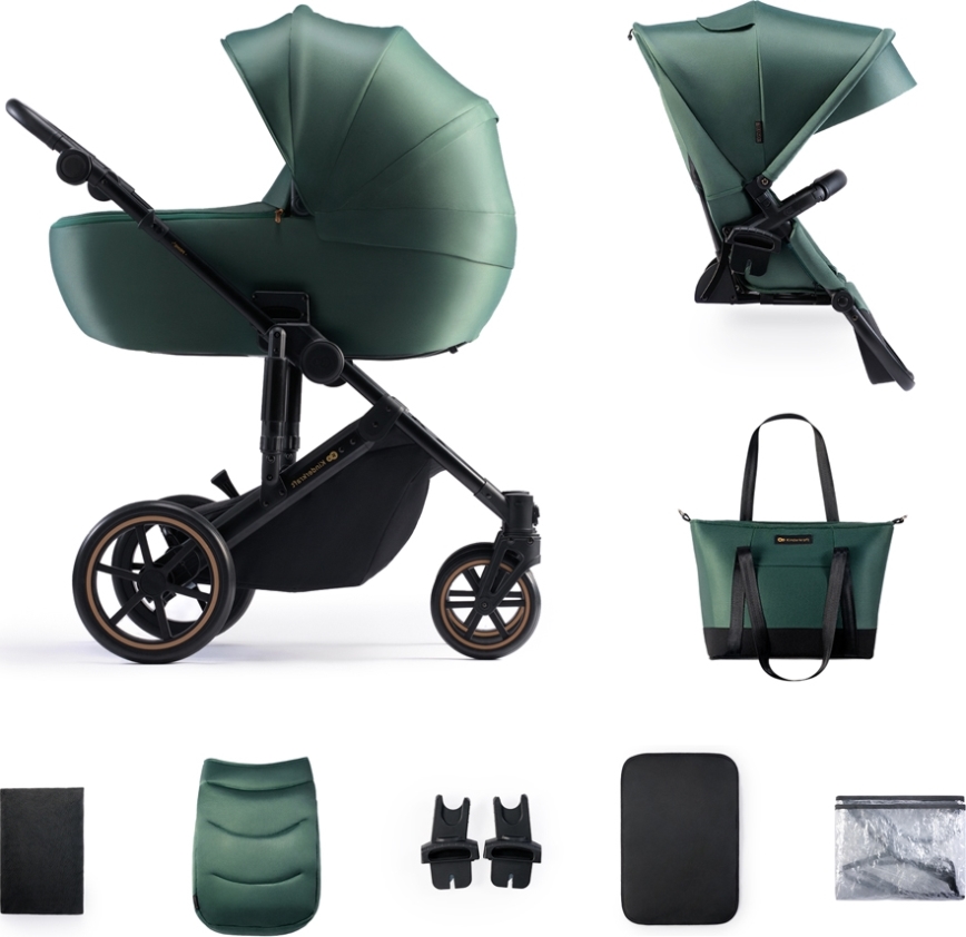 KINDERKRAFT - Passeggino combinato 2in1 PRIME 2 verde