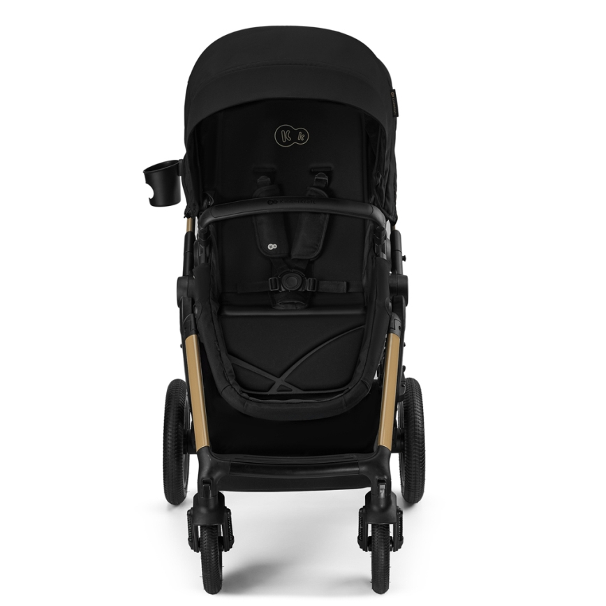 KINDERKRAFT - Passeggino combinato 3 in 1 MOOV 2 XL Air Black