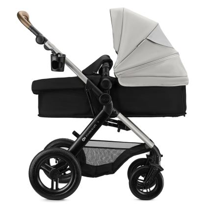 KINDERKRAFT - Passeggino combinato 3 in 1 MOOV 2 XL Air Grey
