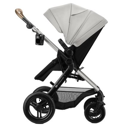 KINDERKRAFT - Passeggino combinato 3 in 1 MOOV 2 XL Air Grey