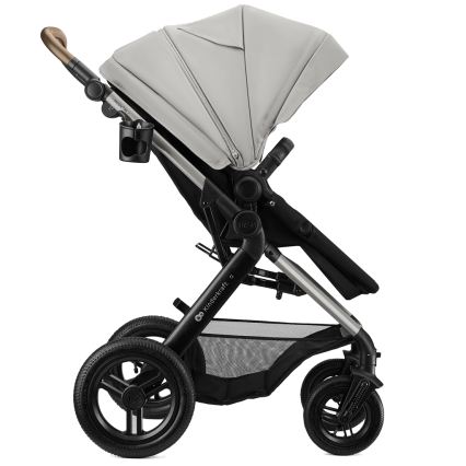 KINDERKRAFT - Passeggino combinato 3 in 1 MOOV 2 XL Air Grey