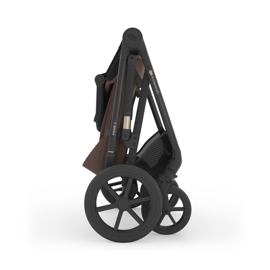 KINDERKRAFT - Passeggino combinato 3 in 1 PRIME 3 Velvet Mocca