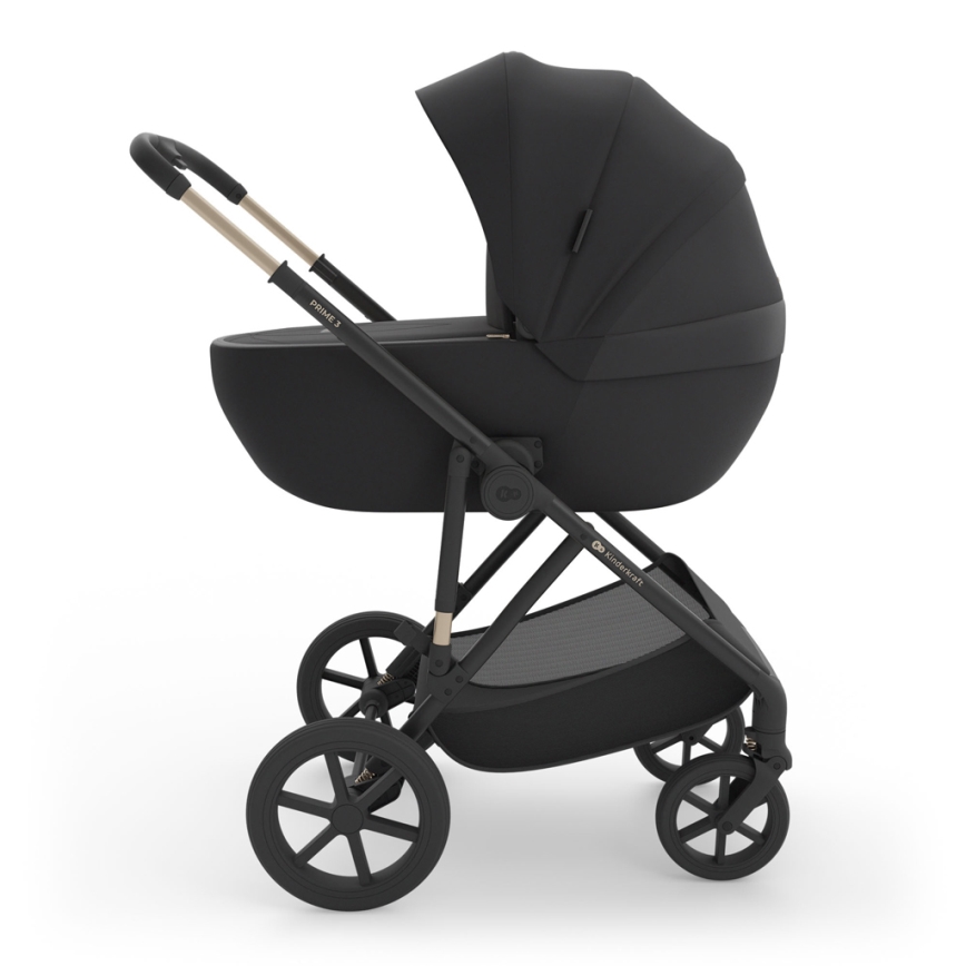 KINDERKRAFT - Passeggino combinato 3 in 1 PRIME 3 Venezian Nero