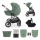 KINDERKRAFT - Passeggino combinato 3 in 1 PRIME 3 Verde scuro