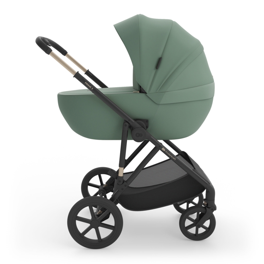 KINDERKRAFT - Passeggino combinato 3 in 1 PRIME 3 Verde scuro