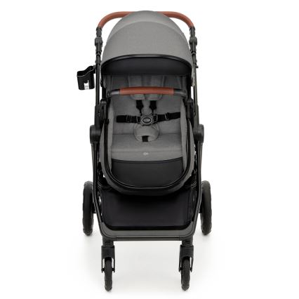 KINDERKRAFT - Passeggino combinato 3in1 ESME Moonlight grigio + seggiolino auto MINK PRO