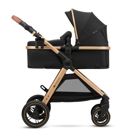 KINDERKRAFT - Passeggino combinato 3in1 ESME Pure nero + seggiolino auto MINK PRO