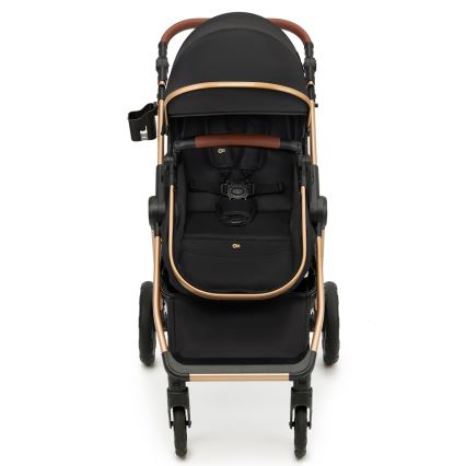 KINDERKRAFT - Passeggino combinato 3in1 ESME Pure nero + seggiolino auto MINK PRO