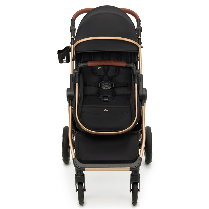 KINDERKRAFT - Passeggino combinato 3in1 ESME Pure nero + seggiolino auto MINK PRO