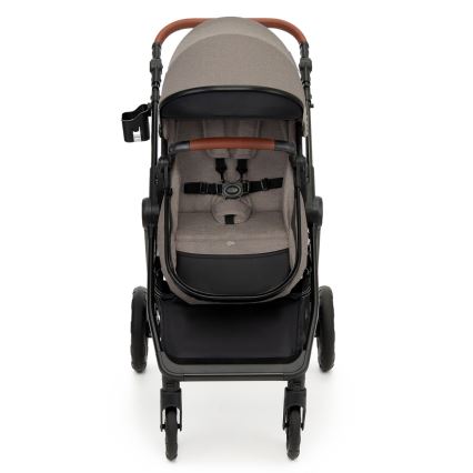 KINDERKRAFT - Passeggino combinato 3in1 ESME Sand beige + seggiolino auto MINK PRO
