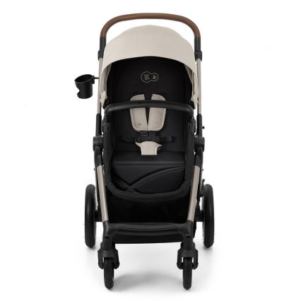 KINDERKRAFT - Passeggino combinato 3in1 MOOV 2 AIR Moonlight grigio + seggiolino auto MINK PRO
