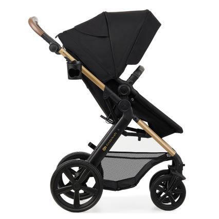 KINDERKRAFT - Passeggino combinato 3in1 MOOV 2 Pure nero + seggiolino auto MINK PRO