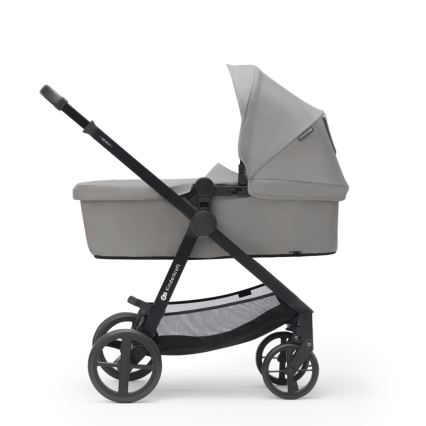 KINDERKRAFT - Passeggino combinato 3in1 NEWLY Moonlight grigio  + seggiolino auto MINK PRO