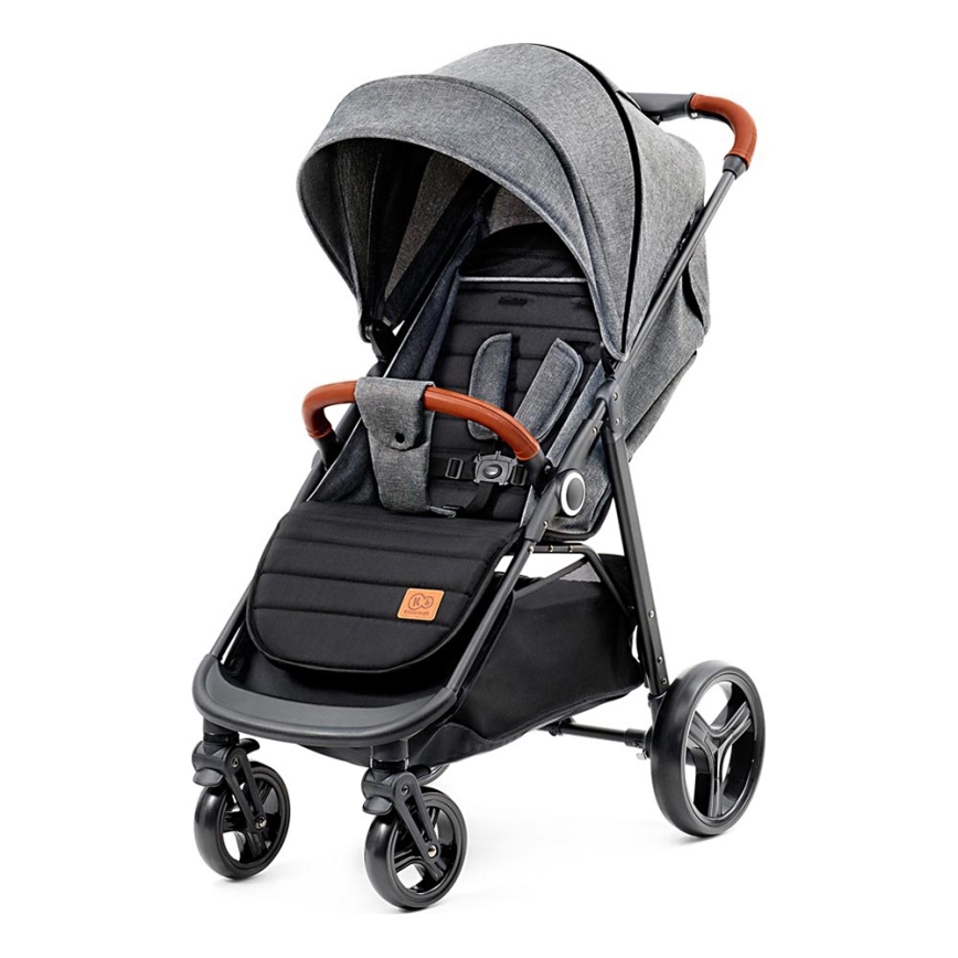 KINDERKRAFT - Passeggino GRANDE PLUS grigio