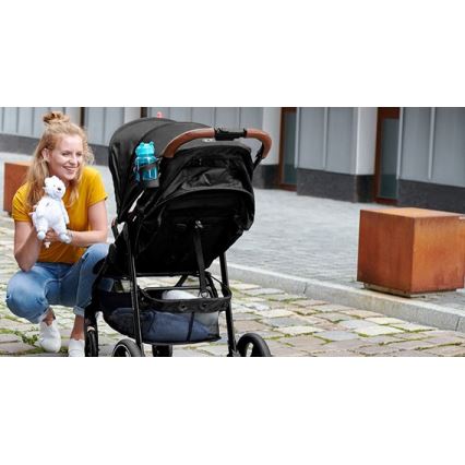 KINDERKRAFT - Passeggino GRANDE PLUS nero