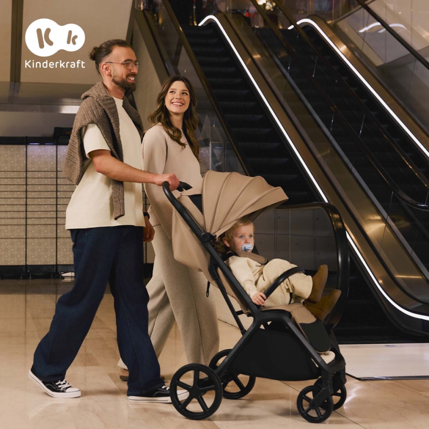 KINDERKRAFT - Passeggino LOOM beige