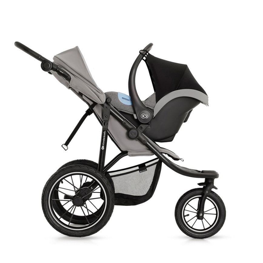 KINDERKRAFT - Passeggino sportivo HELSI2 grigio
