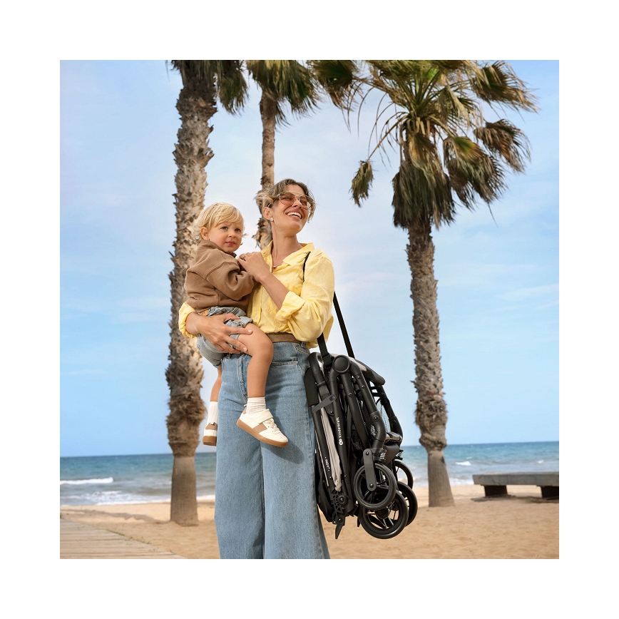 KINDERKRAFT - Passeggino sportivo INDY 3 Coal Black