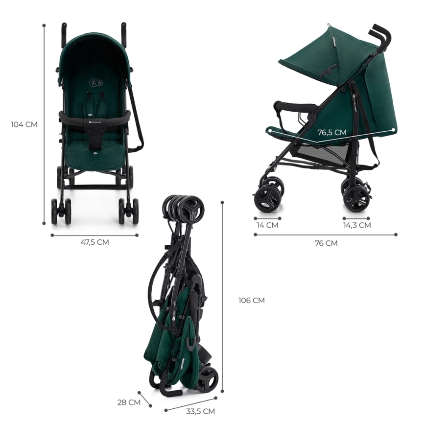 KINDERKRAFT - Passeggino TIK beige